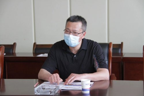 “千名干部进千企”-襄阳市委巡察办主任刘明莅临半岛(中国)重工
